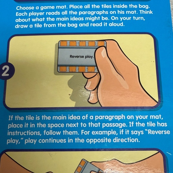 TRICKY TRACKS MAIN IDEA LEARNING GAME AGES 7 AND UP - Picture 8 of 11